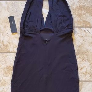 Lulu's Black Backless Bodycon Dress